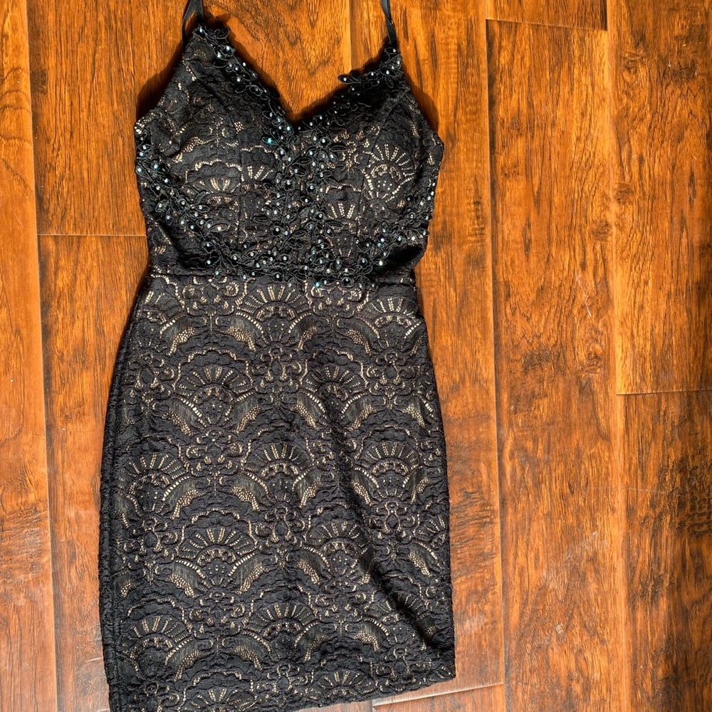 black homecoming dress